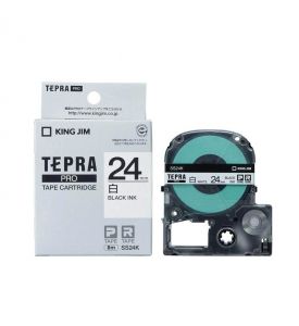 Nhãn in Tepra Epson SS24K | khổ 24mm x dài 8m