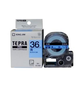 Nhãn in Tepra Epson SC36B | 36mm x 8m