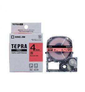 Nhãn in Tepra Epson SC4R | khổ 4mm x dài 8m