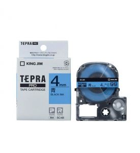 Nhãn in Tepra Epson SC4B | khổ 4mm x dài 8m